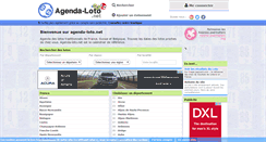 Desktop Screenshot of agenda-loto.net