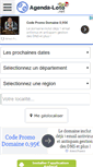 Mobile Screenshot of agenda-loto.net