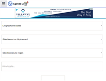 Tablet Screenshot of agenda-loto.net